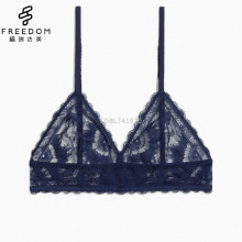 Chine en gros nouveau design floral dentelle sans fil triangle dernière mode sexy soutien-gorge bralette